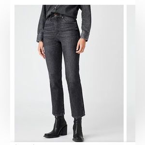WRANGLER® WILD WEST 603 HIGH RISE STRAIGHT JEAN IN ESSENTIAL BLACK
